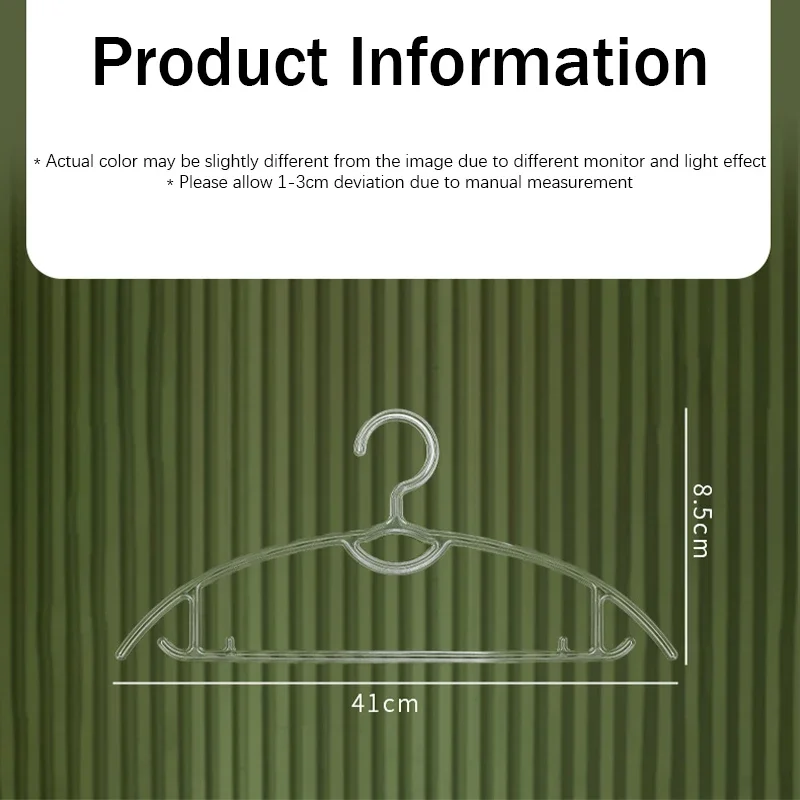 Premium Clear Hangers,Durable PET No Shoulder Bump Suit Hangers for Save Closet Space,Rounded Hanger for Sweater Jackets Pants 6