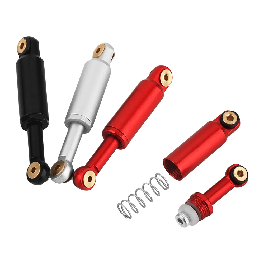 Metal Front  & Rear (33mm) Shock Absorbers Set For LOSI 1/24 Micro-B 2WD Buggy LOS00007 Rc Car Parts Upgrade Accessories