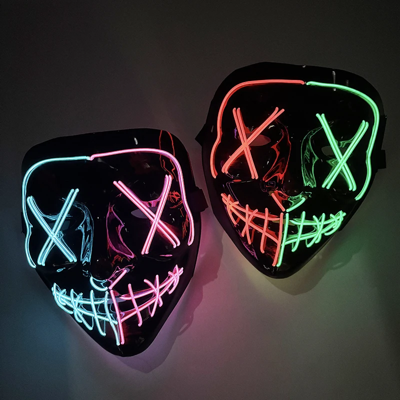 Led V Mask Hallowee…