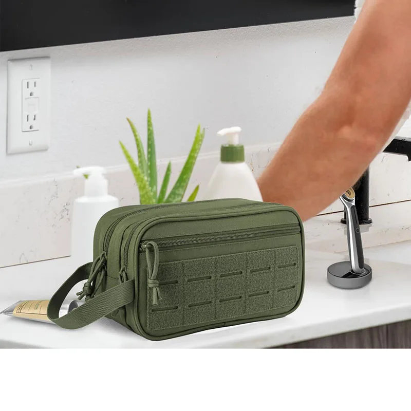 Men's Travel Toiletries Organizer Hygiene Kit Shaving & Beauty  Shower Organizer Durable Storage Solution for Men
