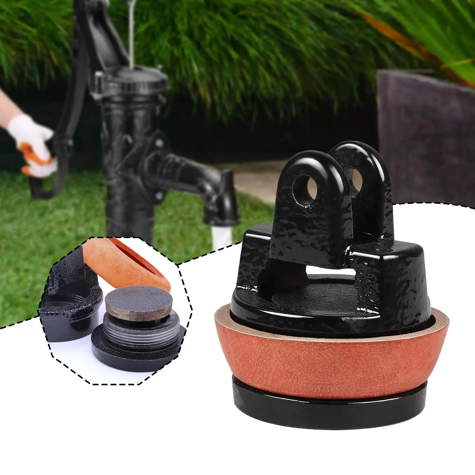 

Сменный поршень для ручного насоса типа 75, с уплотнением из искусственной кожи для фермера