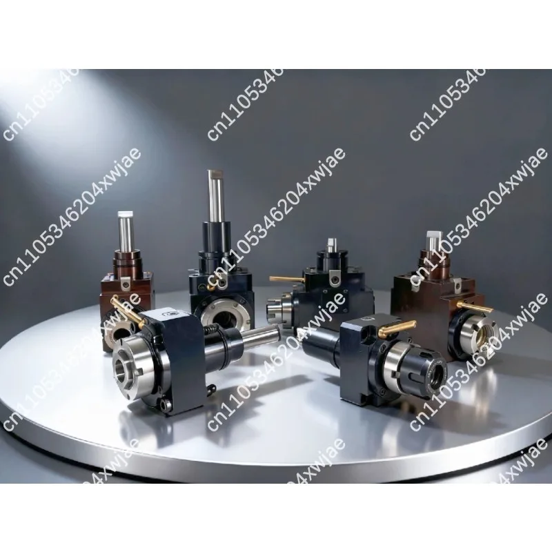 CNC Power Turret Live Tool Holder, Fixed Tool Station, Turning Milling Compound Power Head For Precision Lathe Machining
