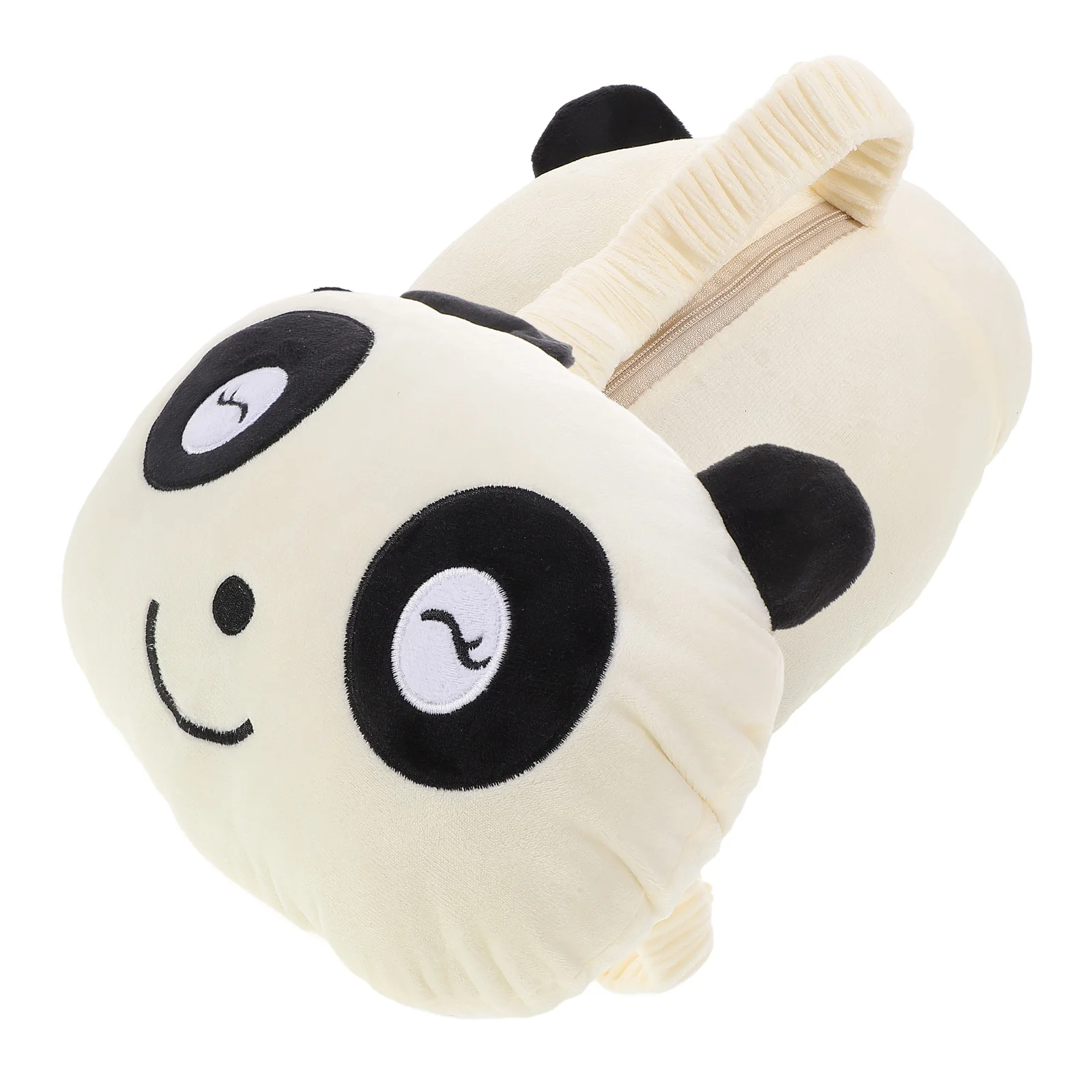 

2Pcs Car Neck Pillow Panda Cervical Support Adjustable Height Travel Cushions Head Pillows for Driving Sleep