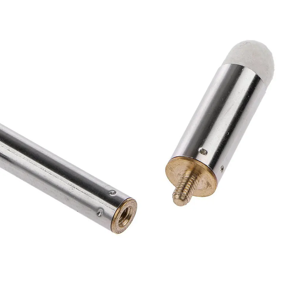 2Pcs Stainless Steel Extendable Pointer Stick for Classroom Teaching with Non-Reflective Tip Smooth Telescopic Teacher