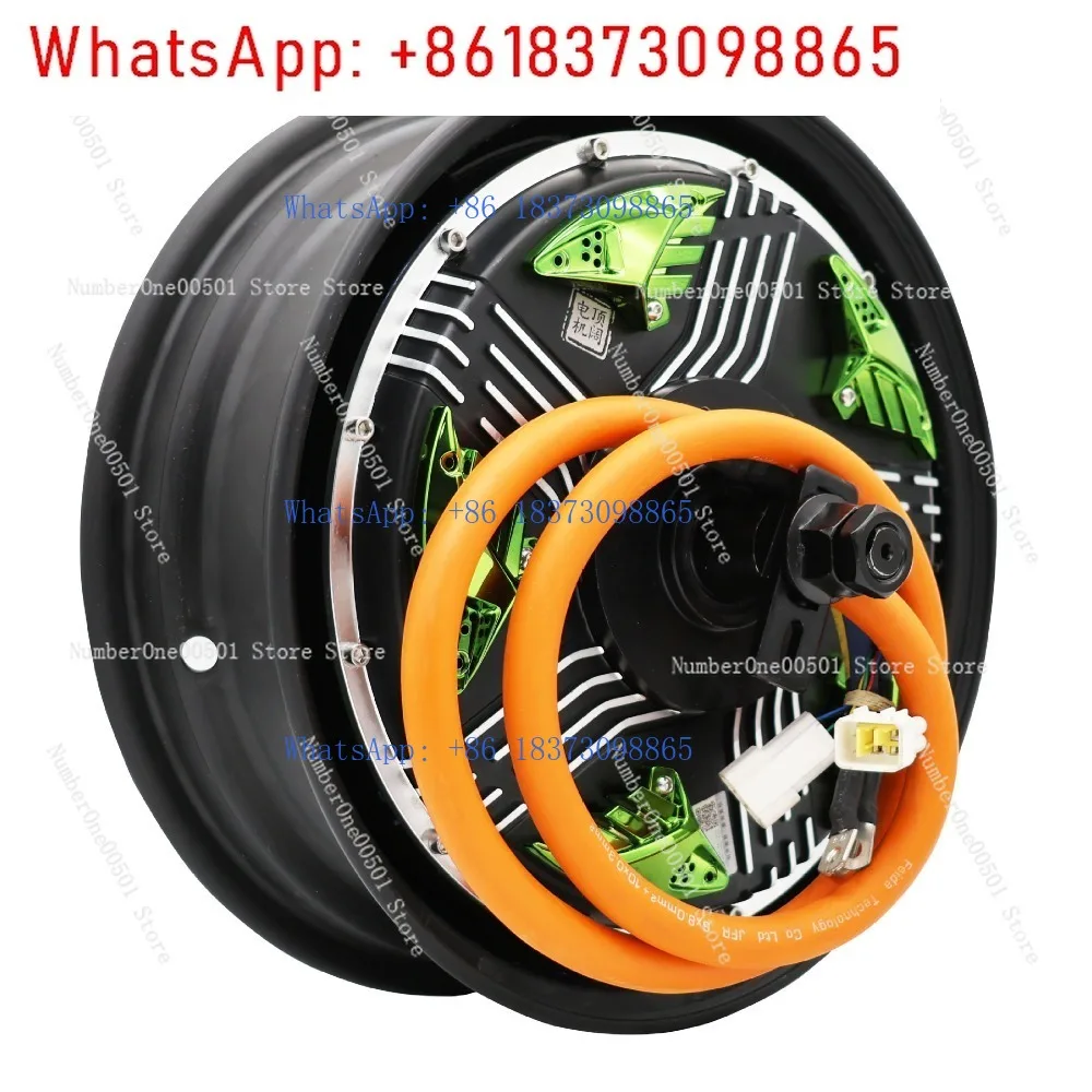 Motor 72V 12 Inch 45H 5000W Electric Scooter Motor Dual Hall Effect High Speed Wheel Motor