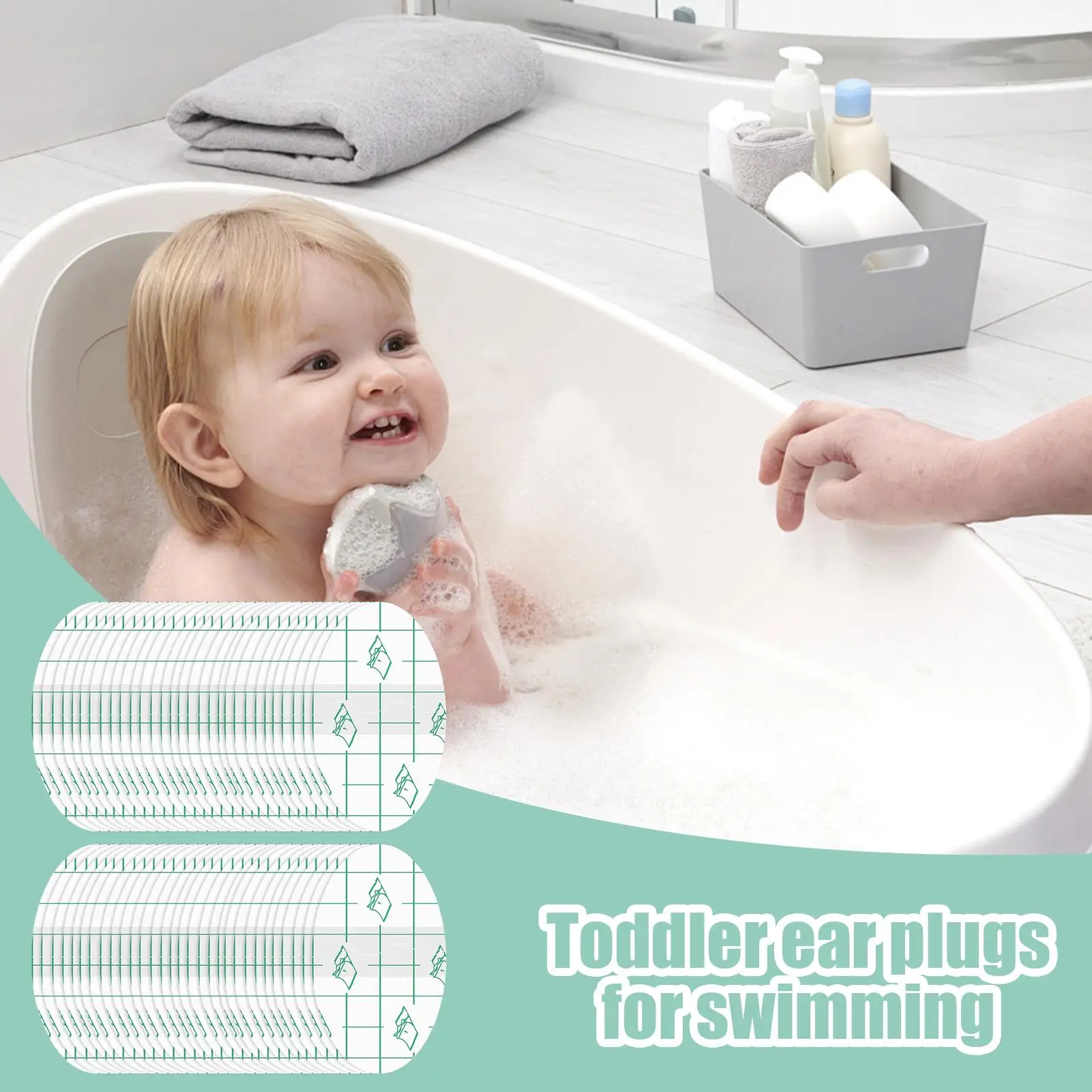 

Waterproof Ear Covers 60 Pieces Baby Ear Plugs For Bath Waterproof Earmuffs Swimming Earplugs For Bathing Snorkeling Surfing