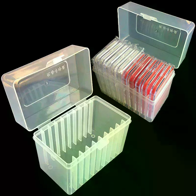 1Pc Plastic White Capacity Coin Storage Box Holder Slab For PCCB NGC