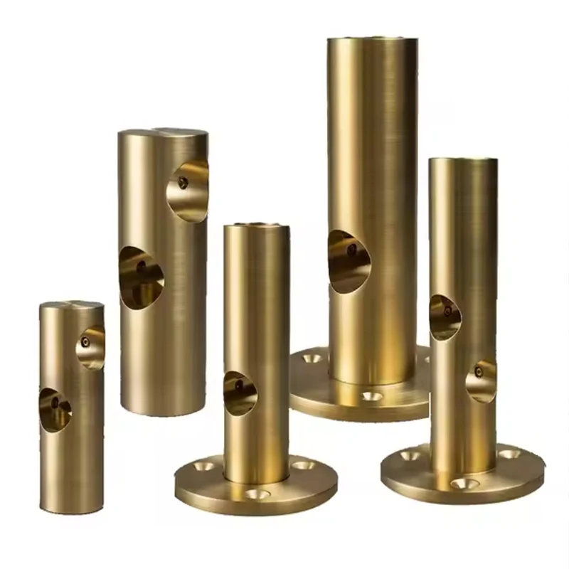 Professional CNC Metal Fabrication Service Custom Brass Bronze Copper CNC Turning Machining Part