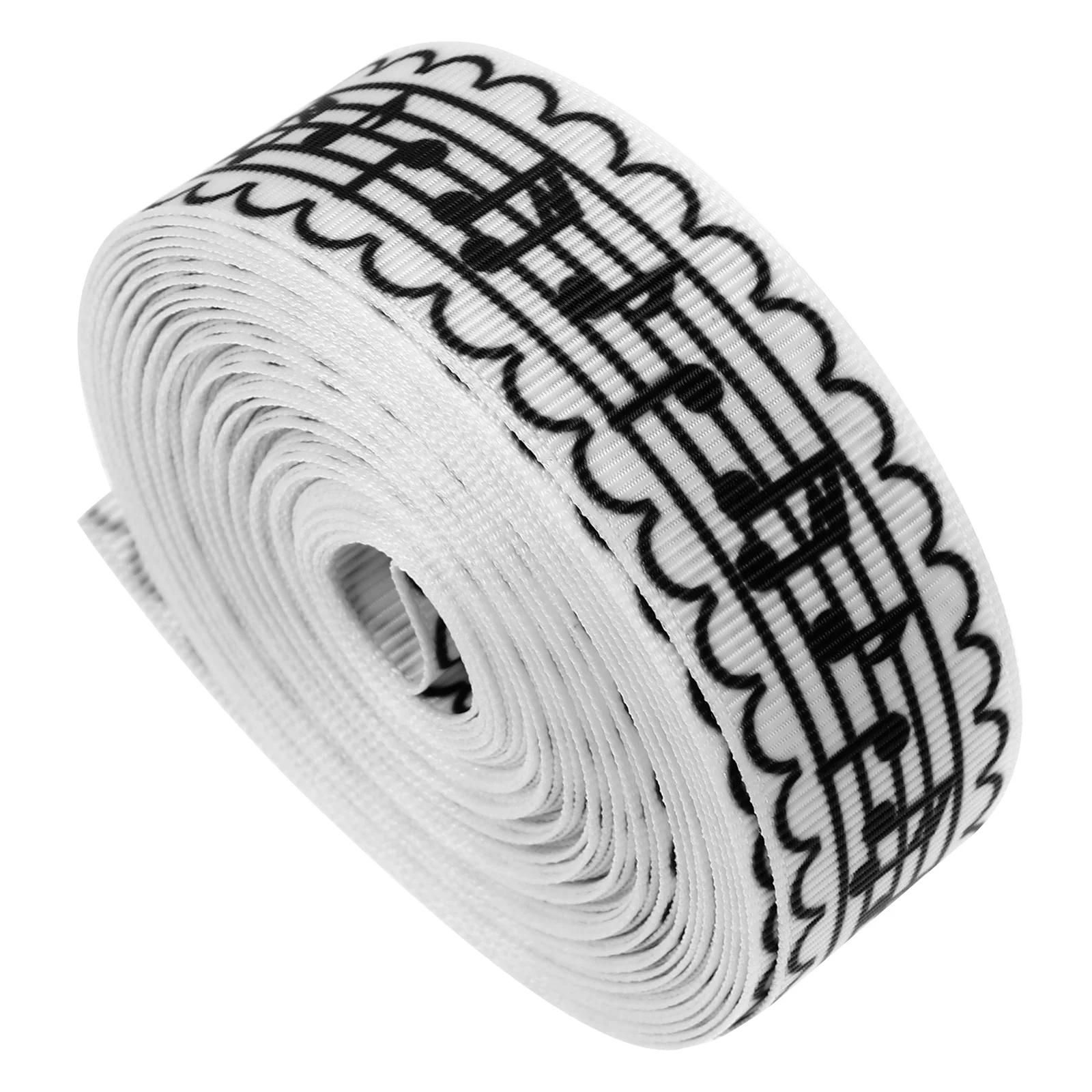 

Musical Note Ribbon 10Yards Gift Wrapping Bowknot Strap Present Packing Craft DIY Cloth Material Lightweight Storage