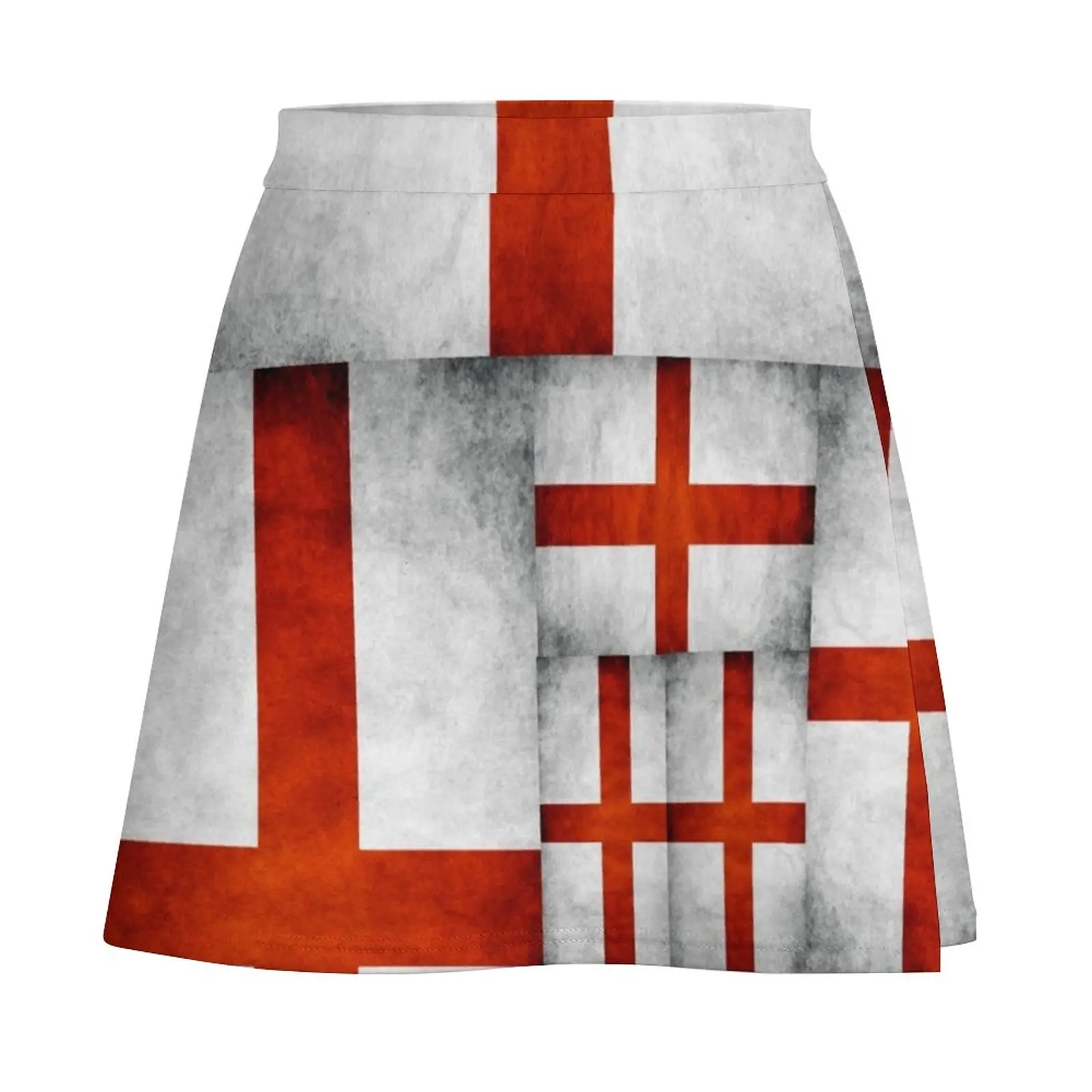 England St George Flag T Shirt and Hoodie Mini Skirt korean style clothing Kawaii
