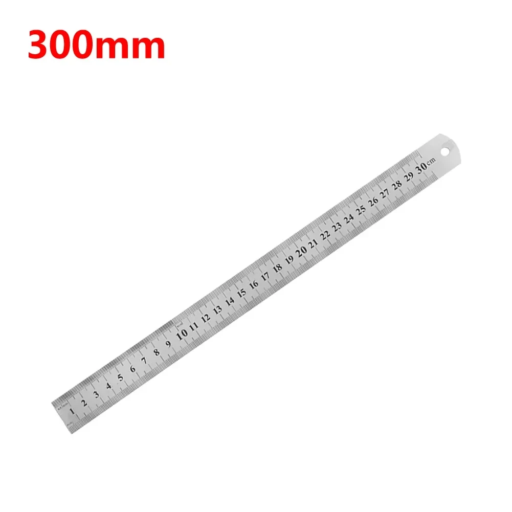 150 mm / 500 mm metalen schaal roestvrijstalen rechte liniaal meten briefpapier opstellen accessoire handgereedschap schoolkantoorbenodigdheden