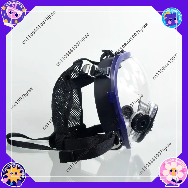 4009 spherical long tube full mask 5m 10m respirator air protective mask long airway