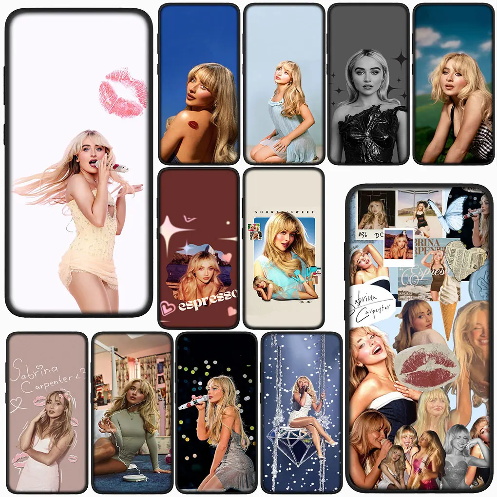 Чехол для телефона Samsung Galaxy S25 S24 S23 Fe Ultra Plus A55 A35 A13 A25 A15 A05 A06 A16 Hot Case Sabrinas SC Poster Carpenters