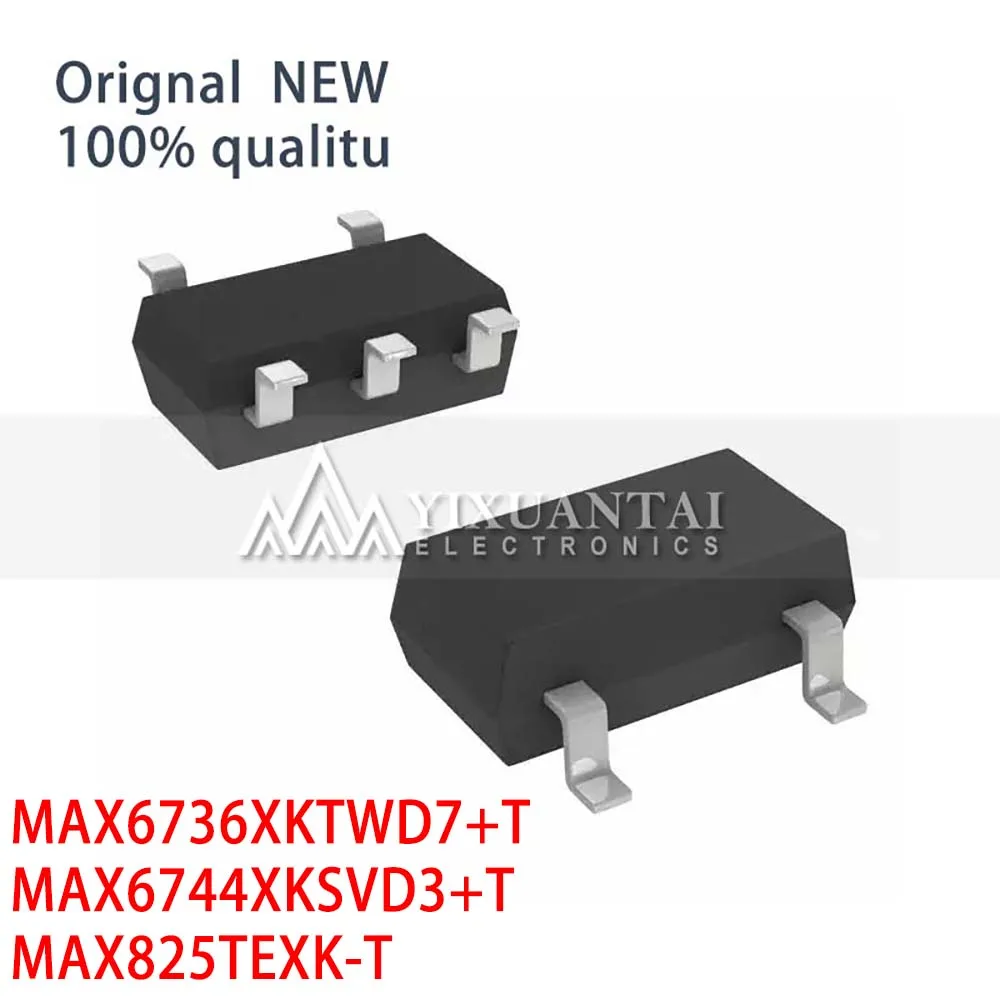 

5Pcs/a Lot MAX6736XKTWD7+T MAX6744XKSVD3+T MAX825TEXK-T MAX6736 MAX6744 MAX825 SC70-5 SC70 Original New