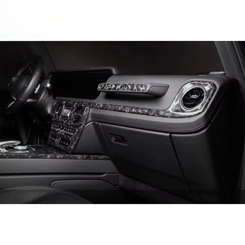 High Quality Auto Interior Kits Dry Carbon Forging Kit Full Set for Benz G Class W463A view 3