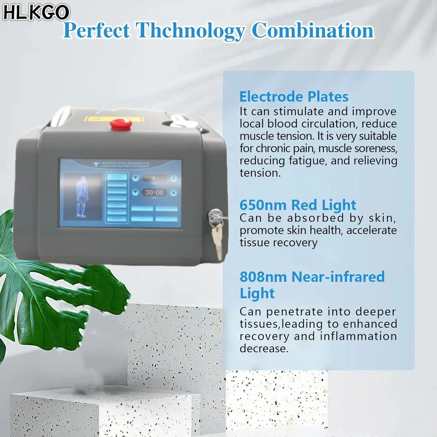 

Ветеринарный и домашний лазерный терапевтический аппарат 808 нм для глубоких тканей и 650 нм для поверхностного заживления для собак, кошек, лошадей, при артрите и для восстановления ран
