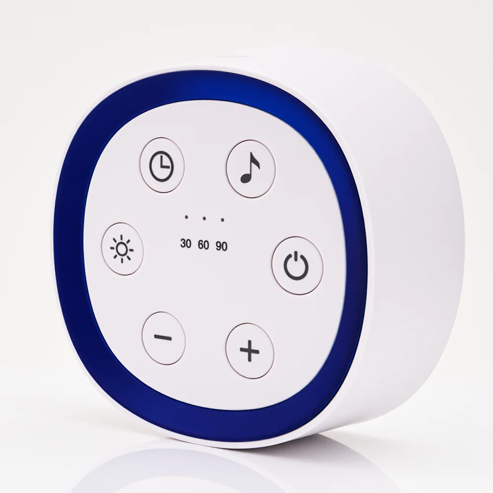 

Portable White Noise Machine for Baby/Kids 24 Soothing Sounds Night Light Timer Rechargeable Infant Sleep Aid & Baby Soother