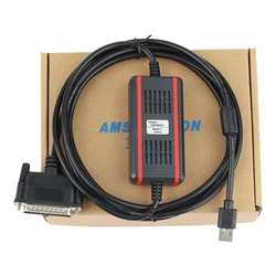USB-FANUC Compatible with GE FANUC CNC Machine Tools RS232 25pin programming cable Versamax series PLC download line