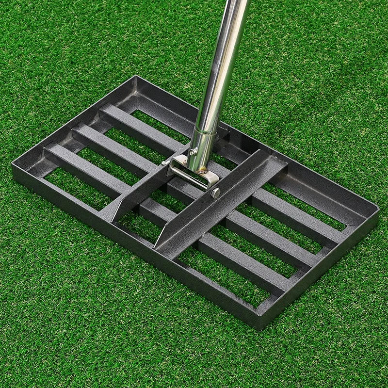 

2025Dual Purpose Lawn Levelling Rake Lawn Lute Garden Golf Lawn Care for Spring