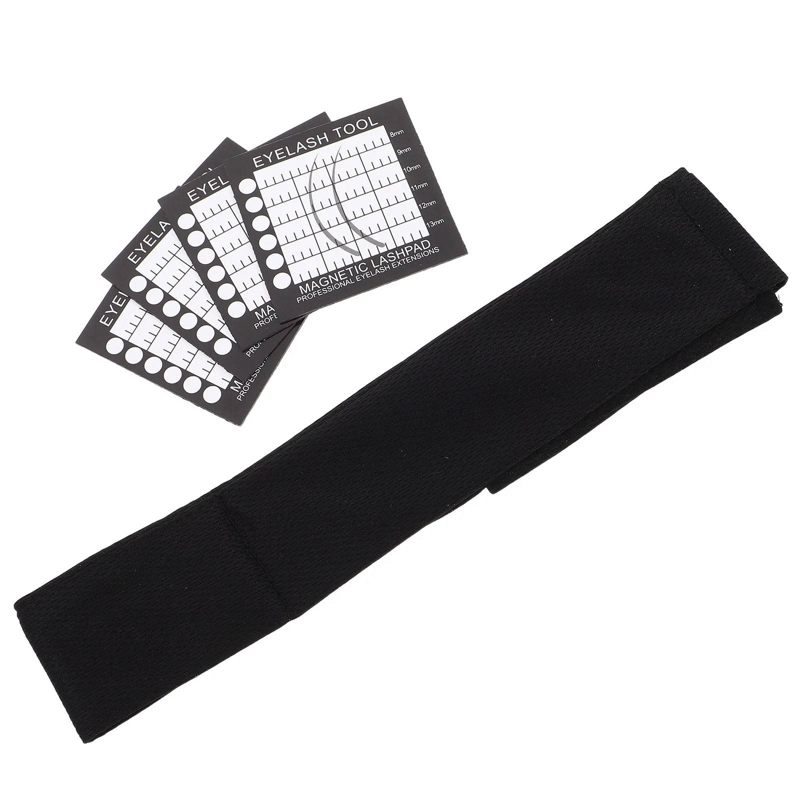 자석 속눈썹 정리함 속눈썹 연장 홀더 케이스 클러스터 박스 살롱 이동용 내구성 폴리에스터 소재 속눈썹