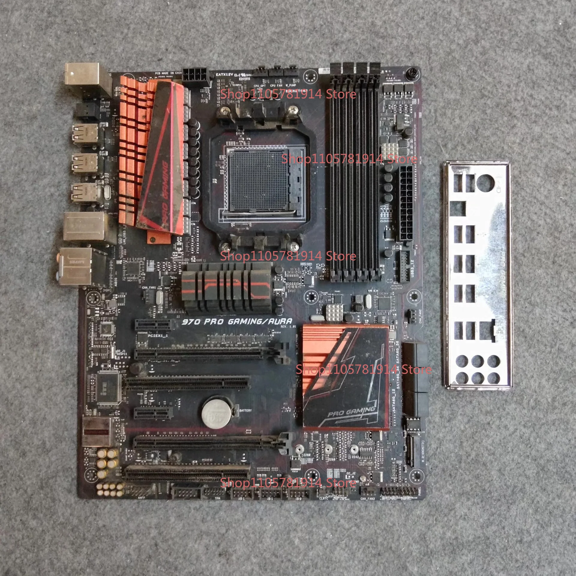 For ASUS 970 PRO GAMING/AURA Main Board with Metal Baffle