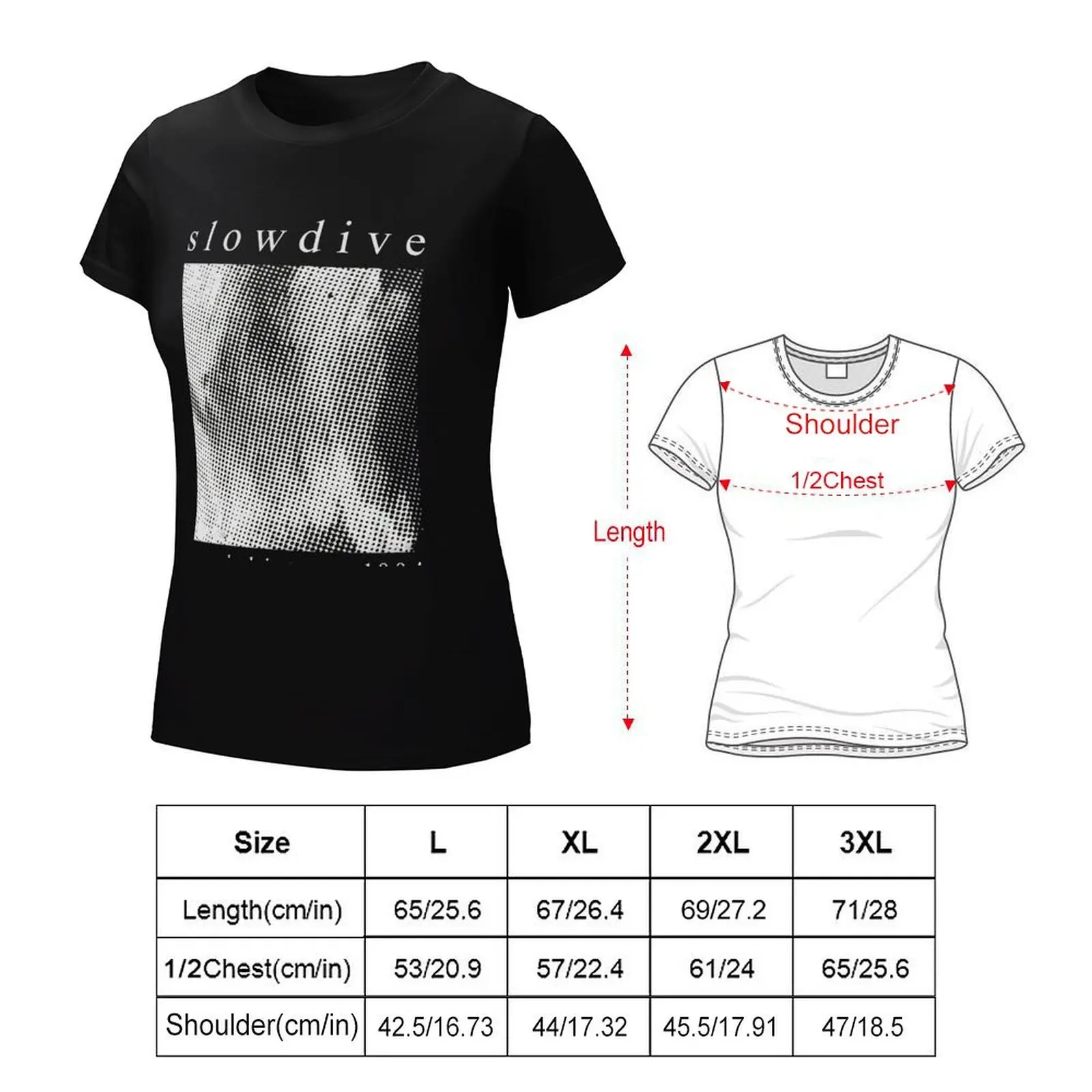 Slowdive Souvlaki Tour T-Shirt plus size tops summer top workout shirts for Women loose fit