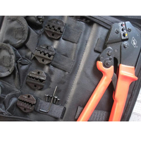 5 in 1 terminal crimping tool set hand crimping tools pliers with 4pcs replaceable crimp jaws dies AP-K30J-1
