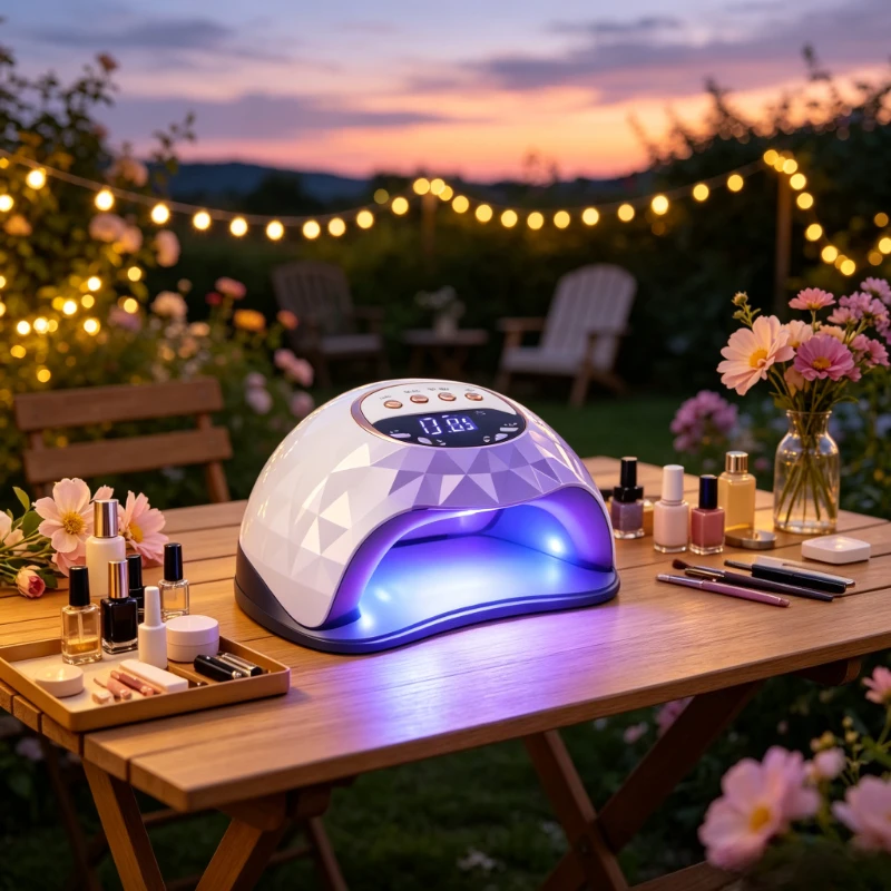 380W UV LED Nail Dryer Intelligent Curing Lamp 4 Timer Auto Sensor Fast Dry for All Gel Polish Manicure