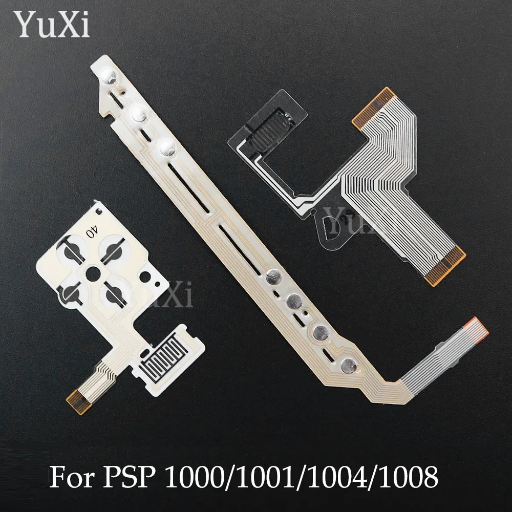 1Set Flex Cable For PSP 1000 Direction Cross Button L R Button Volume Keypad Ribbon Cable For PSP 1001/1004/1008 Repair Part