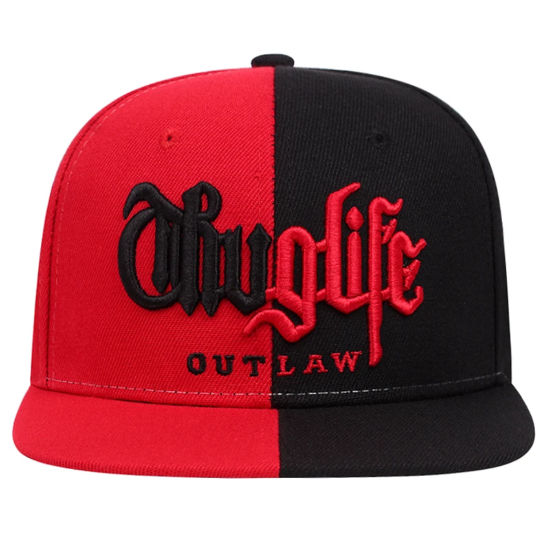 New Fashion Fastball CAP Thuglife Embroidery Hiphop Baseball Cap Snapback Hat Adult Outdoor Casual Sun Casual Bone Dropshipping