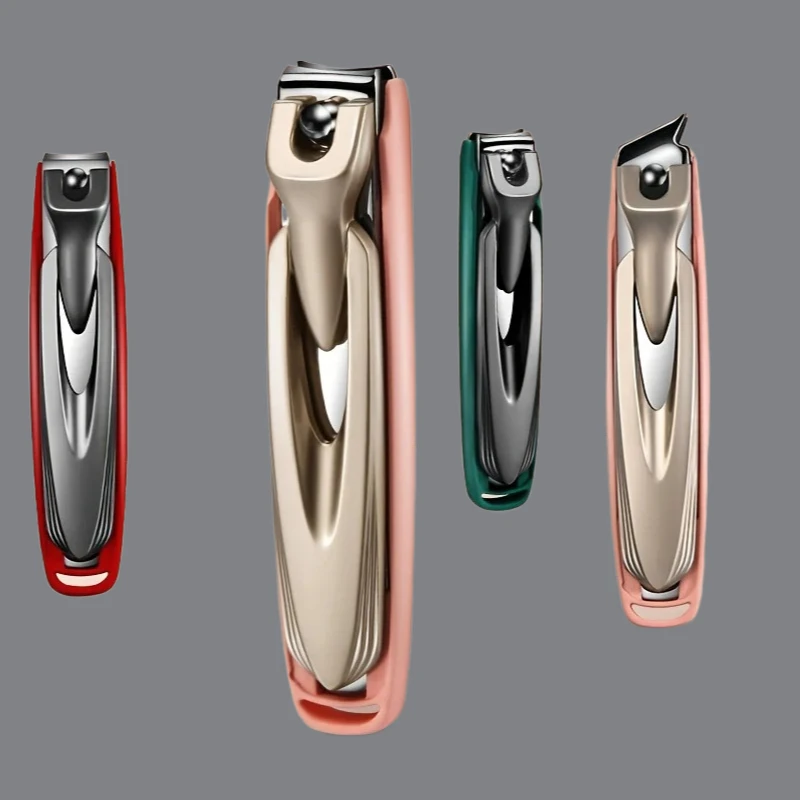 

Colorful Nail Clippers Anti-Splash Nail Cutter Detachable Design Fingernail Clippers Stainless Steel Manicure Nail Tool