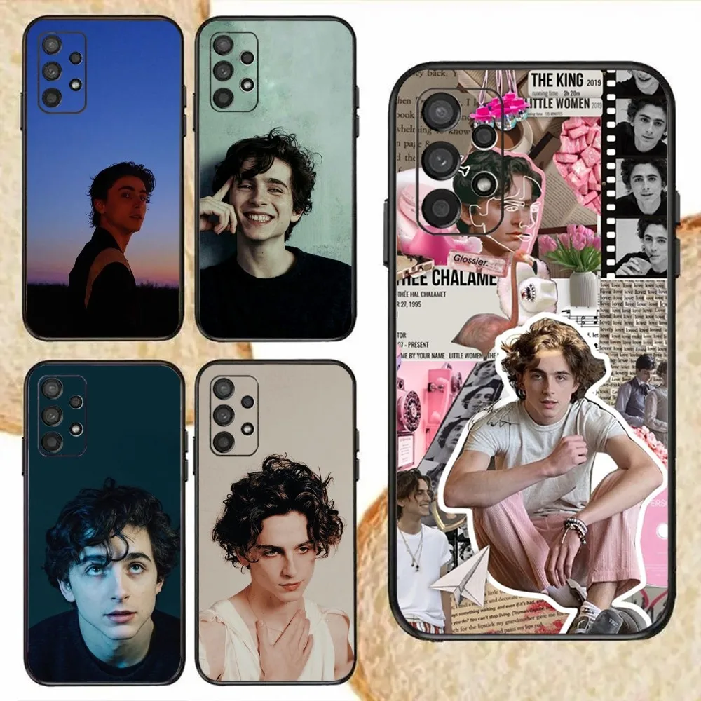 T-Timothée C-Chalamet Phone Case For Samsung Galaxy,S20,S21,S22,S23,Fe,Lite,Plus,Ultra,Note Shell