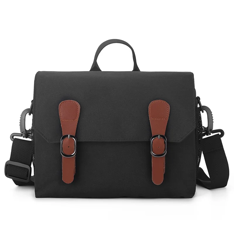 Suitable for Canon Nikon Sony Fuji professional SLR camera bag shoulder micro single shoulder camera bag men