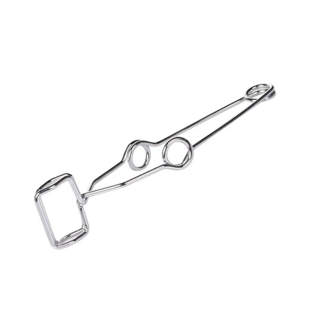 304stainless Steel Test-tube Glass Pipe Clamp Large Size Medium Laboratory Glass Test Tube Clamp