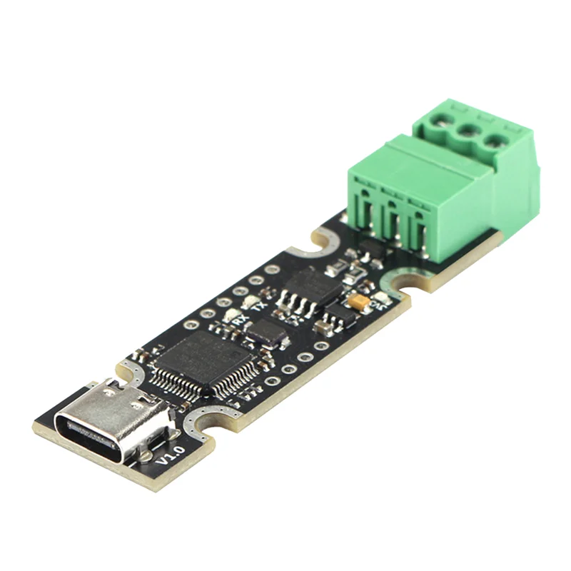 

Плата UCAN на основе STM32F072 USB для CAN-адаптера с поддержкой CAnable / CandleLight / Klipper прошивки 3D принтера