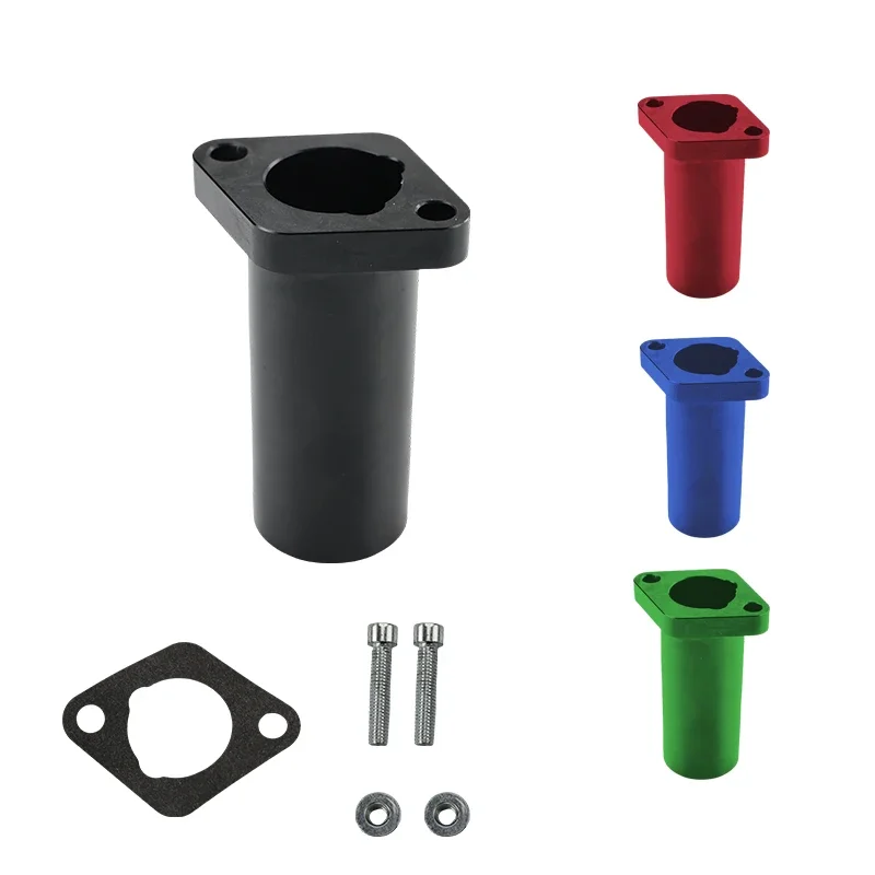 قطع غيار الدراجات النارية باستخدام الحاسب الآلي سبائك الألومنيوم محرك كمية الأنابيب 2 ل 212cc الذهاب عربة الترابية دراجة الطرق غير الممهدة المشتركة المشعب الدراجات النارية الملحقات