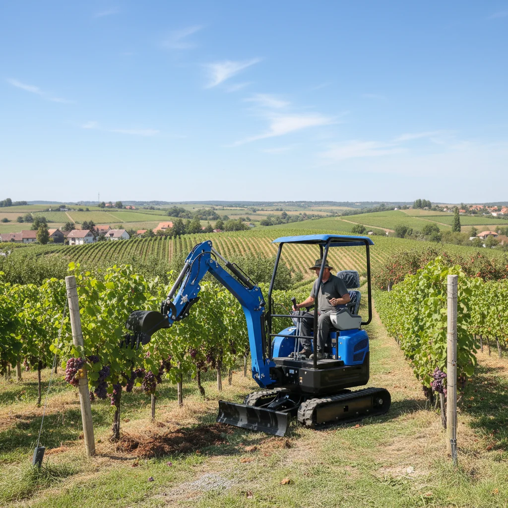 

Customize Mini Excavator 0.5T 2.1T Yanmar Engine Zero Tail Swing CE EPA EURO5 for Vineyard Greenhouse Digger Factory Price