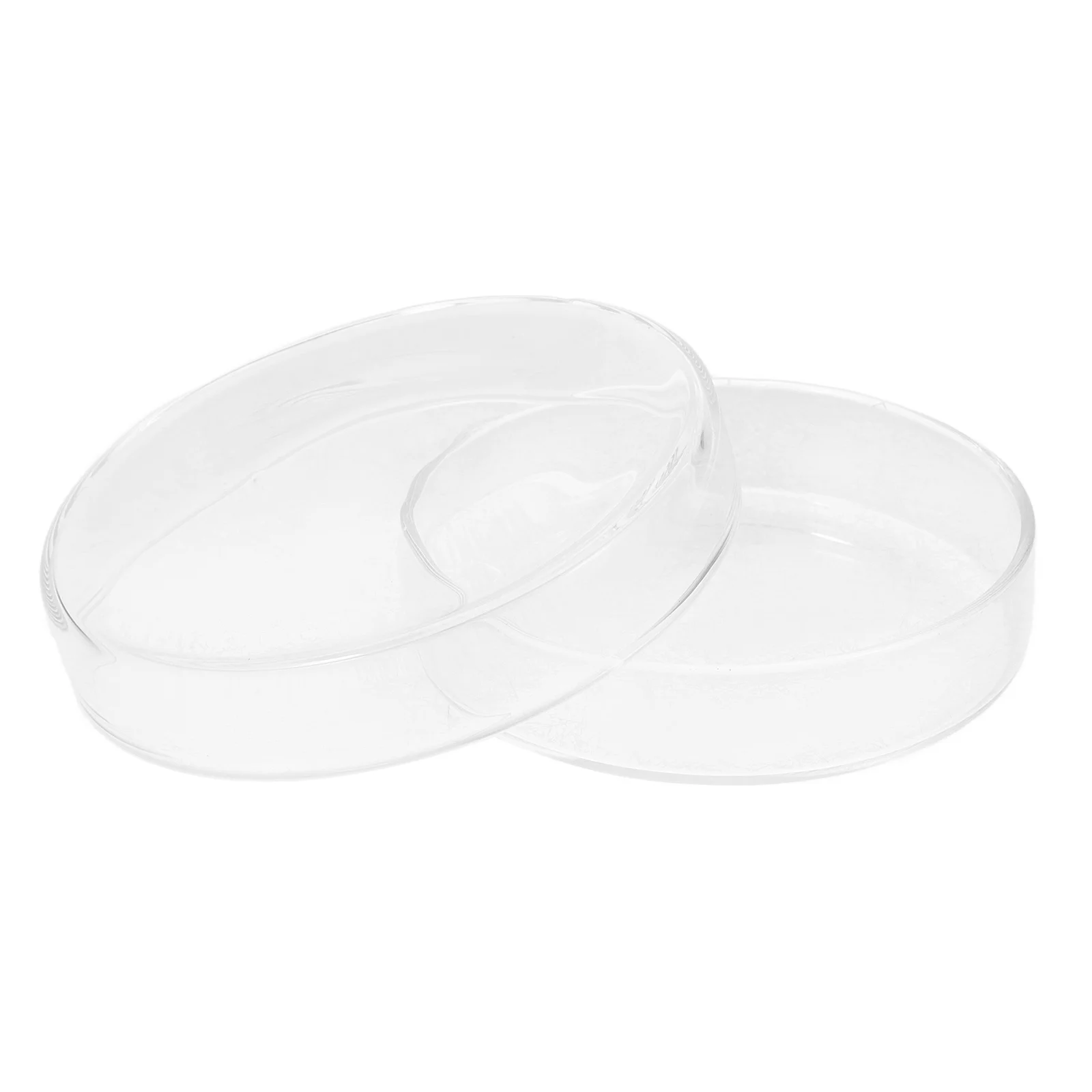 

Glass Petri Dish High Borosilicate Material Durable Tray Laboratory Culture Reusable Lightweight Science Supplies