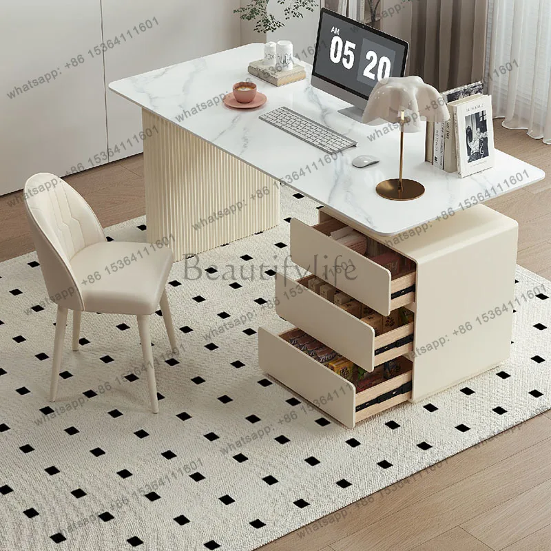 Design Reception Office Desk Modern Computer Decoration Drawer Storage Office Desk Aesthetic Display Scrivania Trendy Furniture 2