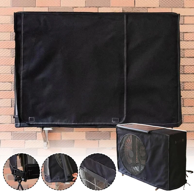 

Outdoor Air Conditioner Cover Sun Protective For Outside Unit Universal AC Unit Cover Washable Dust Protective Cover