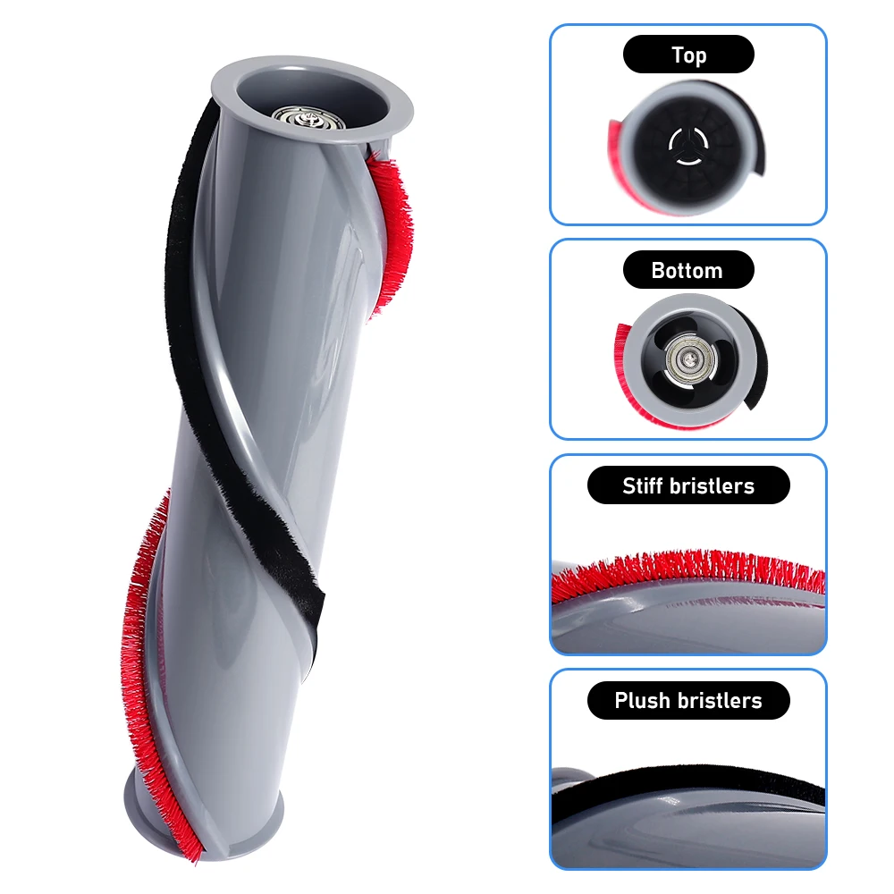 Roller Bar Replacement Accessories For Dyson V6 V7 V8 V10 V11 Vacuum Cleaner Spare Part Soft Roller Brush Carpet Brushroll Bar