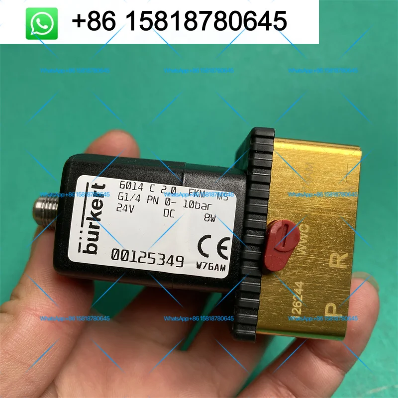 Burkert6014C Baode solenoid valve 00125348/00125349 Baodi 125348/125349