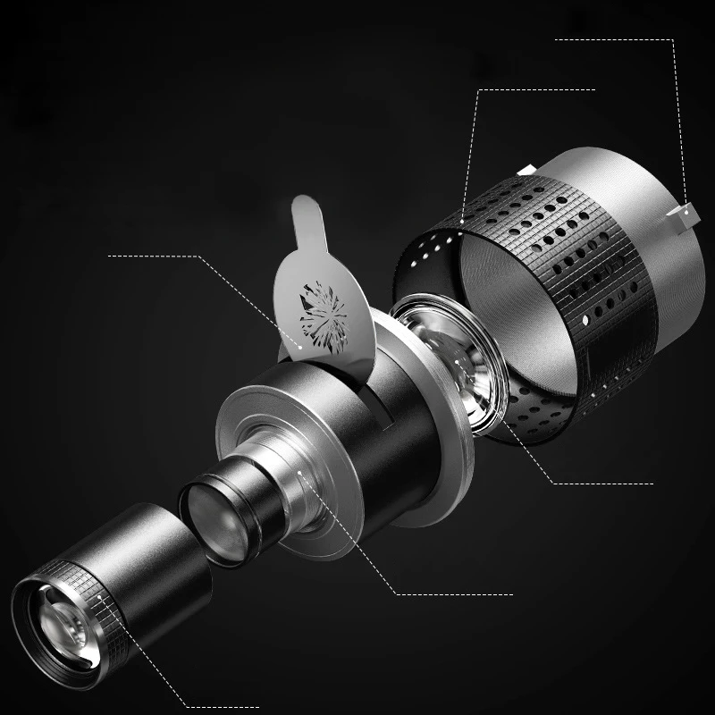 Shiyan Photography Optical Focusing Projection Spotlight Suitable For Aputure Godox Jinbei Bowens Mount LED Plug-in Condenser