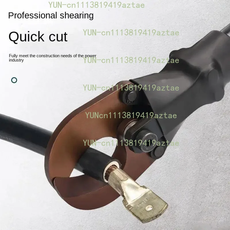 2200W LZ-65 Electric Hydraulic Cable Cutter Multifunctional Steel Strand Cutting Tool Plug-In for Pliers
