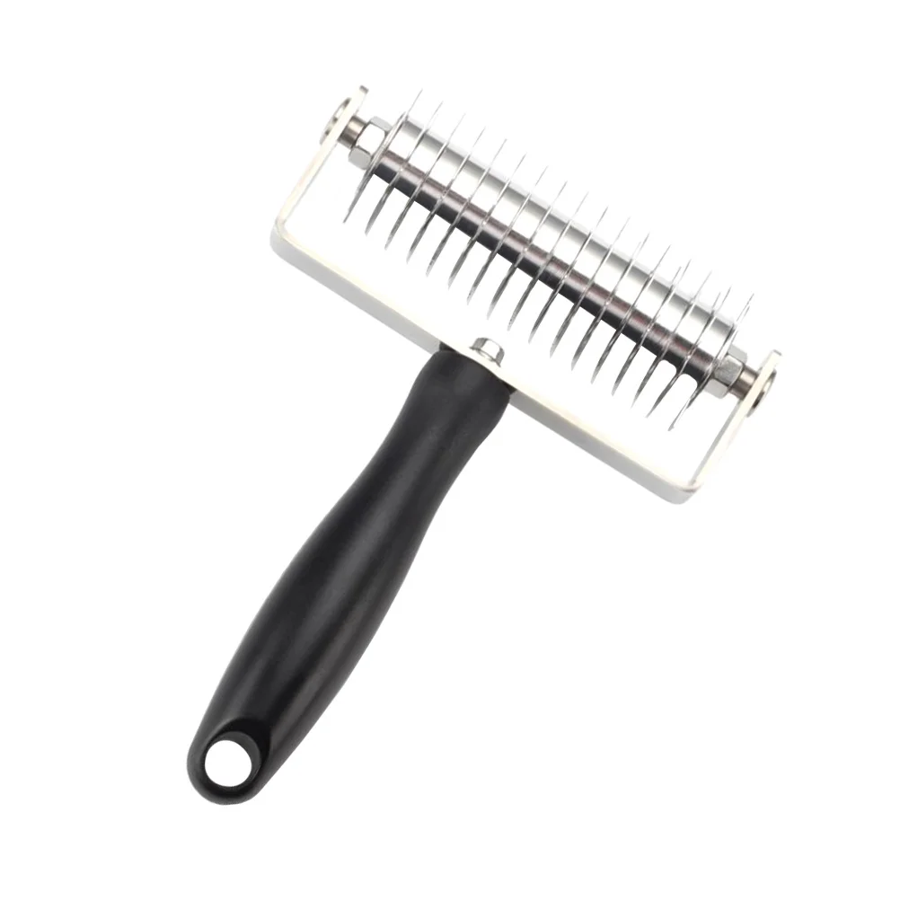 1Pcs Dough Lattice Roller Plastic Stainless Steel Pastry Making Tool DIY Baking Pie Cookie Pizza Roller Kitchen Gadget Baking