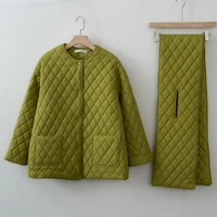 Women Autumn Winter Scarf Jacket Warm parka 4