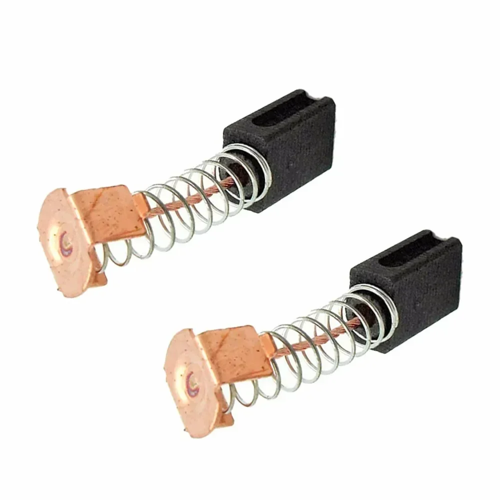 Spazzole di grafite smerigliatrice angolare elettrica spazzola di carbone motore 2Pcs per utensile elettrico Red Power Devil screw fix B & Q