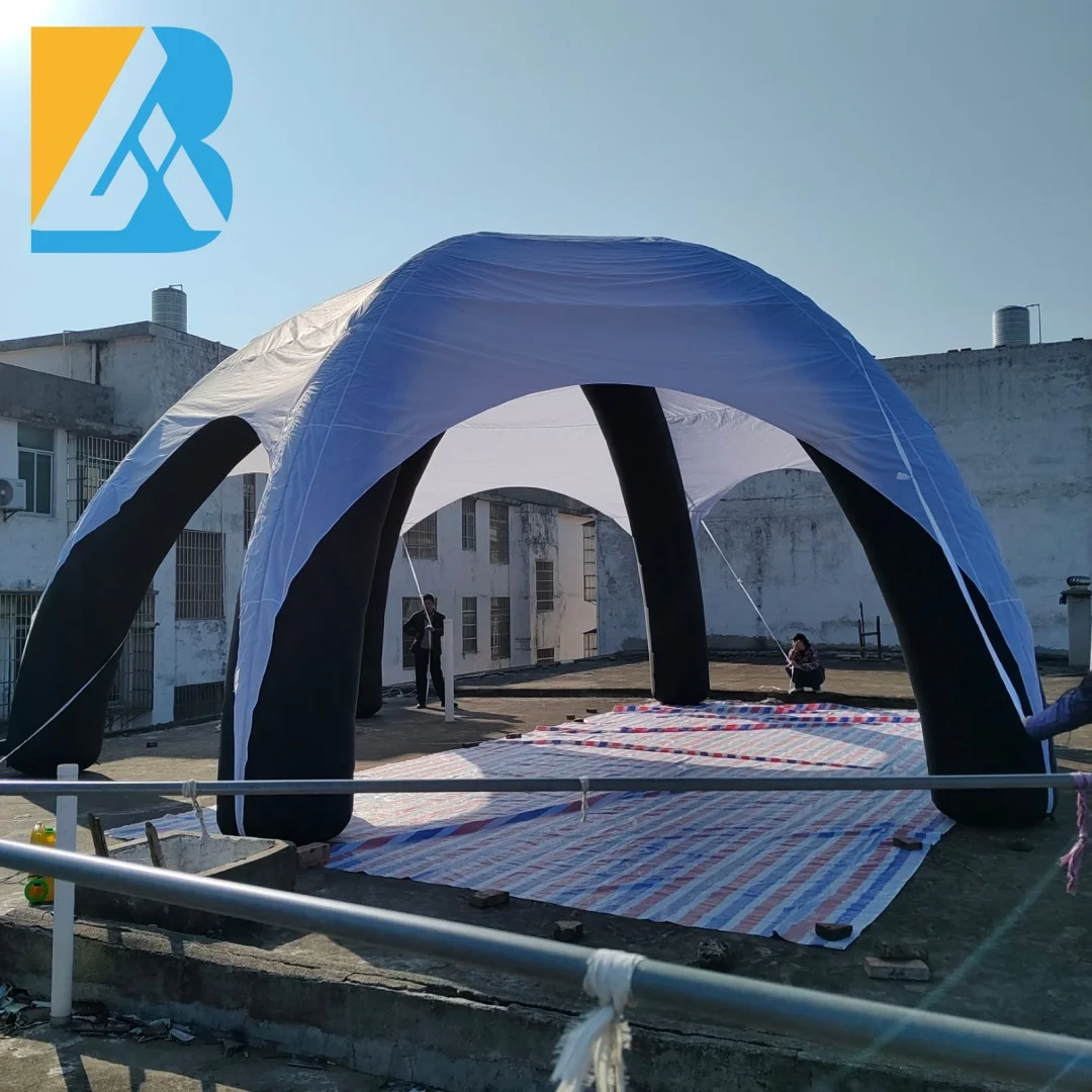 Barraca inflável pop up personalizada, grande barraca de festa inflável para brinquedos de aluguel