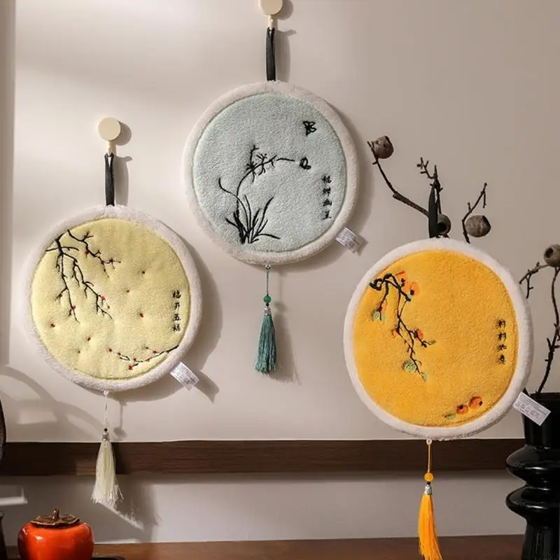 Asciugapiatti Cucina Coralli Tessuto Pile Assorbente A Rapida Asciugatura Con Nappe Ornamentali