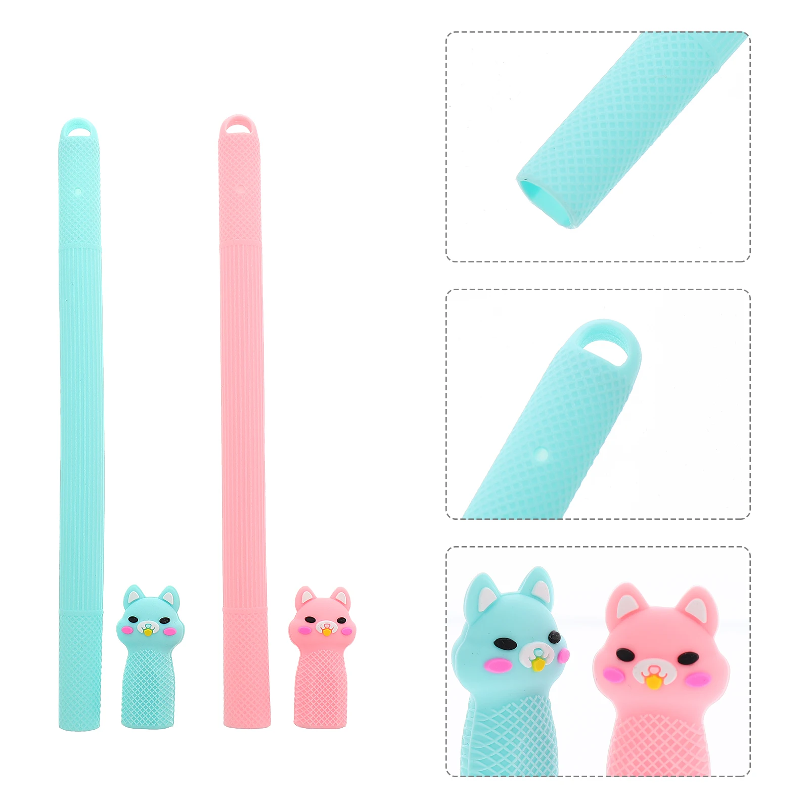 

2 Pcs H writing Pen Protective Cover Anti dust Smooth Falling resistant Stylus Case Tablet Accessories Second Generation Long